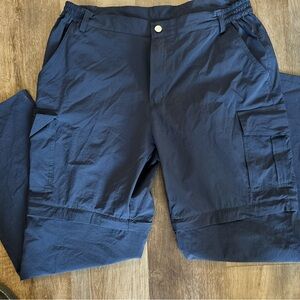 Navy Blue Men's Cargo Pants